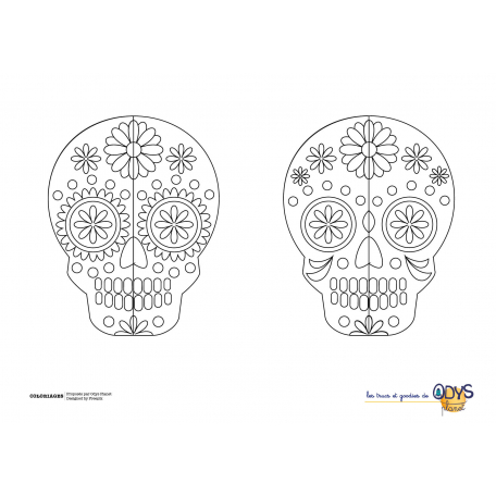 Coloriages Calavera