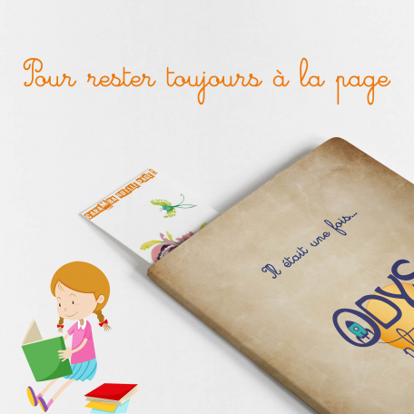 Marque-Page Panique chez les Squelettes