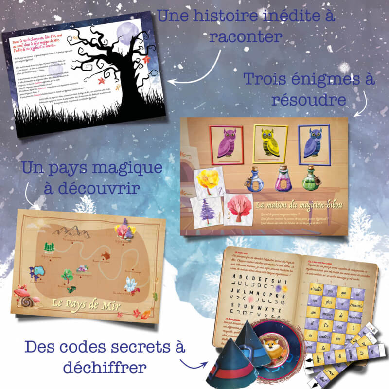 Kit Escape Game Enfant - L'Arbre de Vie Yggdrasil