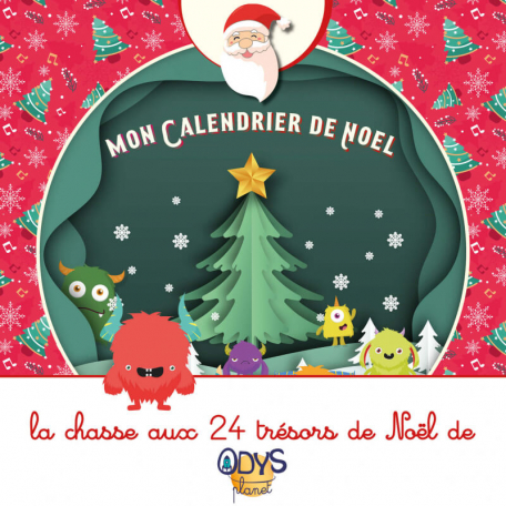 La chasse aux 24 Trésors de Noël - Calendrier de l'Avent