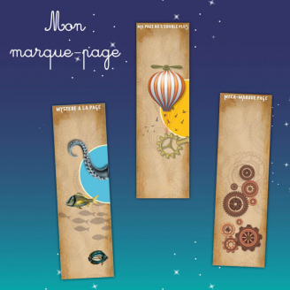 Marque-Page L'Horloge des Trois Mondes