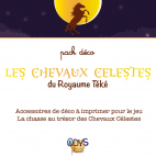 Pack déco - La Chasse au Trésor des Chevaux Célestes