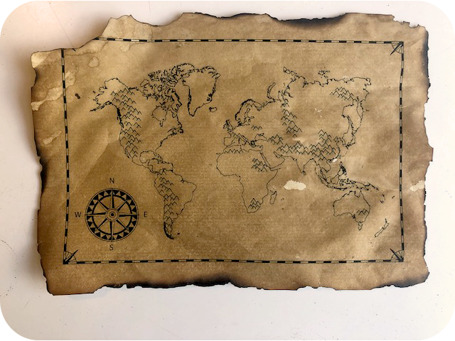 Faire Un Effet De Vieux Papier Astuces Chasse Au Tresor